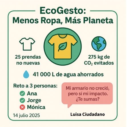 ecoGEsto roba associació empremta de carboni