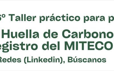 AHC – 6è Taller pràctic per a pimes: Gestionar la Petjada de Carboni i obtenir el registre del MITECO