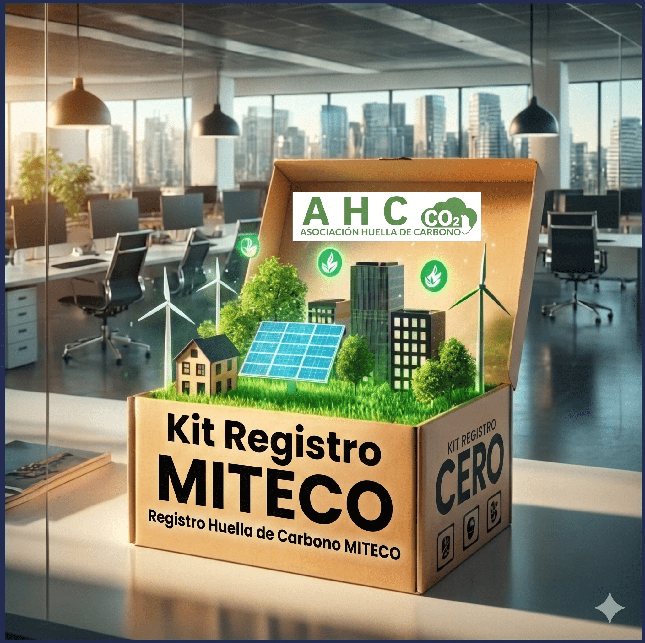 kit carbono cero, cero coste cero contaminación